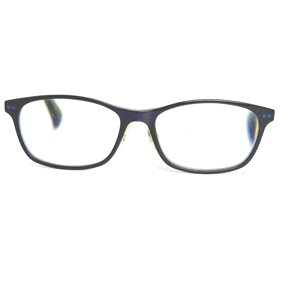 Unbranded Blue Rectangular Eyeglasses Frames 1789-1 c.6022‎ 52-16-130 AM